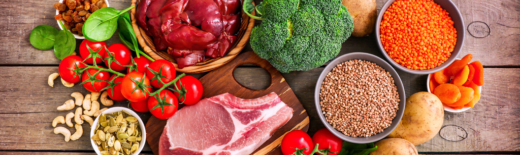 Iron in foods: how to meet your iron needs